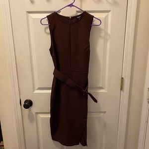 NWT Express Belted Work Dress